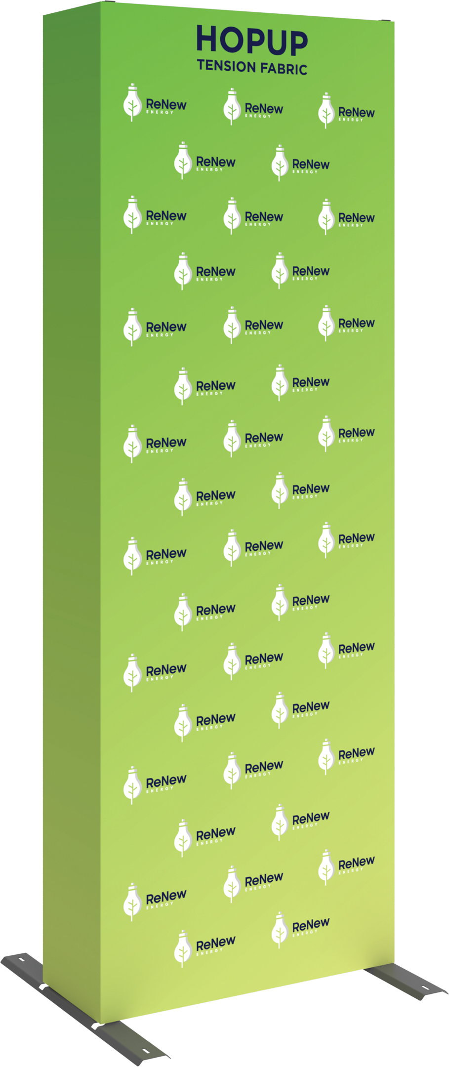 Hopup 2.5ft Straight Full Height Tension Fabric Display